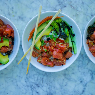 Sockeye Salmon Poke Bowl