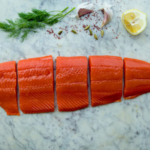 Grilled Wild Caught Sockeye Salmon